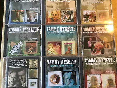 Tammy Wynette [11 CD] George Jones Bedtime Story Womanhood Stand By Your Man • £108.74