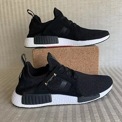 Adidas Originals NMD XR1 X Mastermind Japan Mens 10 Sneakers Black Gold S32210 • $195.95