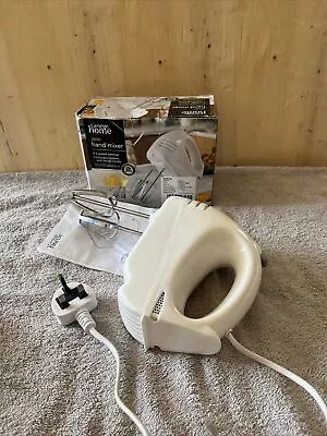 Asda GHM101W Electric 6 Speed Hand Mixer Food Whisk Used Working • £14.99