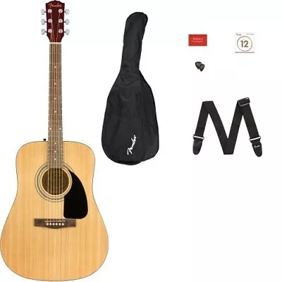 $299 • Buy Fender FA-115 Dreadnought Acoustic Guitar Package