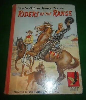 Vintage Charles Chiltons Western Annual Riders Of The Range Eagle Series • £4.99