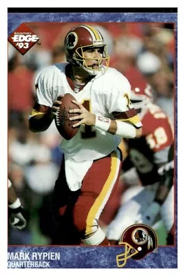 1993 Collectors Edge #244 Mark Rypien • $1.50