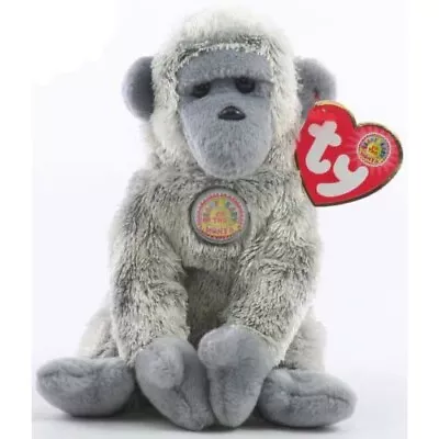 TY Beanie Baby - VIRUNGA The Monkey (BBOM June 2003) 5.5 ...NEW With Mint Tags • $9.50