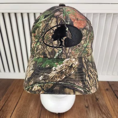 Mossy Oak Woodland Camo Hat Cap Snap Back Hunting Mens Trucker Mesh Wilderness • $9