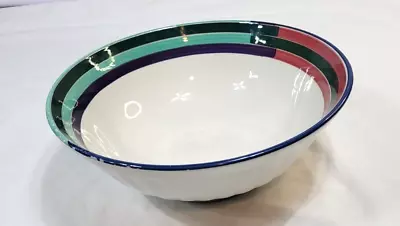 1980s  12  Inch PASTA SERVING BOWL By La Primula Crafted In Italy S.R.L. • $10.20