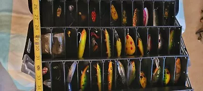 Tackle Box Full Of Lures Large Vintage  • $399