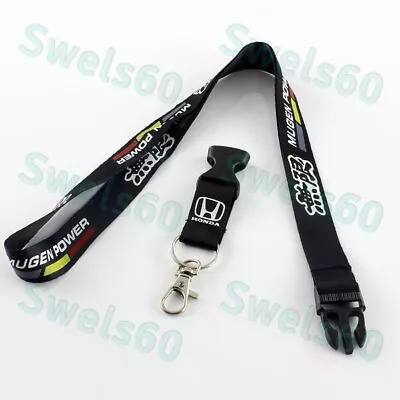 Keychain Lanyard Quick Release JDM Mugen Black Key Chain Strap For Honda Accord • $5.78