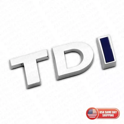 $14.99 • Buy 2015 Volkswagen Jetta Rear Trunk TDI Emblem Badge Nameplate 5C6-853-675-AE-WWS