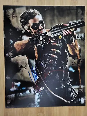 Signed Jeffrey Dean Morgan Comedian Watchmen 8x10 Photo COA Walking Dead Star • £20