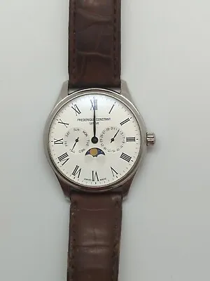 Frederique Contstant - Classics - Moon Phase - FC-259/260X5B4 - Needs Battery • $525