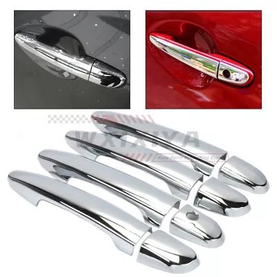 4Pcs Door Handle Catch Cover For Mazda 2 6 2009-2021 CX-5 2013-2024 Trim Chrome • $10.44