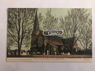 £4.99 • Buy St John The Evangelist Church Burgess Hill W.Sussex 1906 Graveyard & Street View
