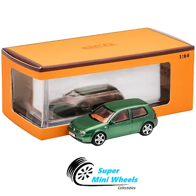 GCD 1:64 Volkswagen Golf GTI MK4 Green - Diecas Model • $22.99