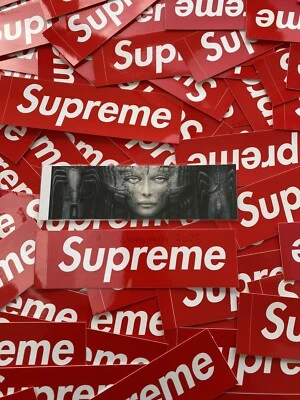 £15 • Buy Supreme HR Giger Box Logo Sticker FW14 Rare