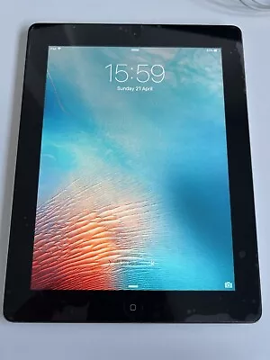 Apple IPad 2 9.7in 16GB Wi-Fi Tablet - Black - Model MC954LL/A • £10