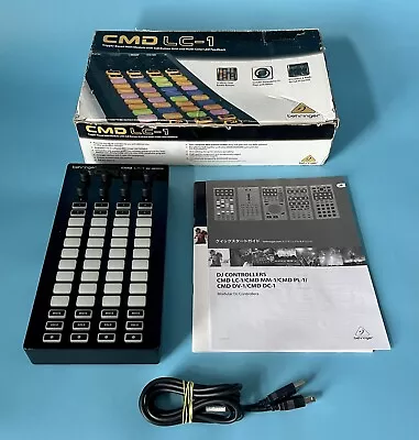 Behringer CMD LC-1 Grid MIDI Controller — Tested/Working — W/ Box & Accessories • $109.99