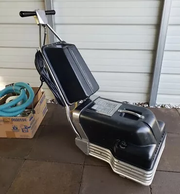 Vintage Von Schrader Carpet Deterger Cleaner Machine W/ Extras & Manual Tested • $700