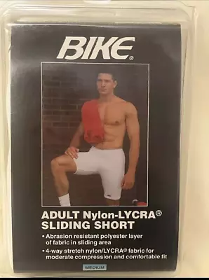Bike Brand Men's Athletic Baseball Cycling Compression Shorts New In Package VTG • $40