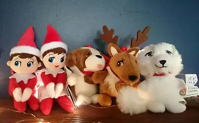$16 • Buy  ELF ON THE SHELF  MINI PLUSHEE PALS Clip On XMAS TRADITION Novelty Item BNWT