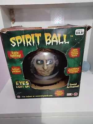 Vintage Gemmy Spirit Ball 14  Animated Talking Zultan Fortune Teller • $95.94