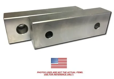 5 X 2 X 1 Machined Aluminum Vise Soft Jaws For Kurt 4  Vises 5x2x1 FREE SHIP • $25.24