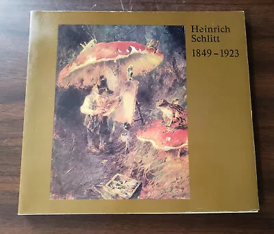 Heinrich Schlitt 1849-1923 Mettlach / Hamburg Congress Center Exhibit 1990 • $55