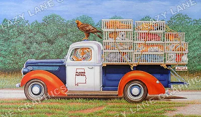 Auburn Tigers   PLAINS PATROL   Art Print By Steve Ford - BRAND NEW • $24.99