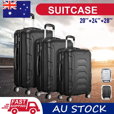 $109.99 • Buy 20  24  28  Luggage Suitcase Trolley Set Travel TSA Lock Storage Hard Case Bag