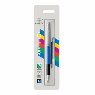 £14.99 • Buy Parker Jotter Original Fountain Pen, Blue Ink Medium Nib Multi Colours
