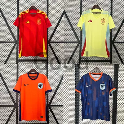 2024 Spain/Netherlands Away Shirt Mens SIZES - SMALL - XX LARGE • £22.99