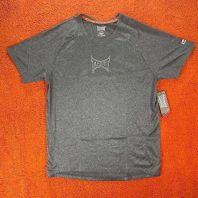 TAPOUT T-Shirt Mens Heather Gray XL Training MMA UFC Mixed Martial Arts • $24.95