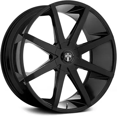 DUB PUSH Gloss Black 20x8.5 5x110 5x115 +45 Wheel Single Rim • $213.85