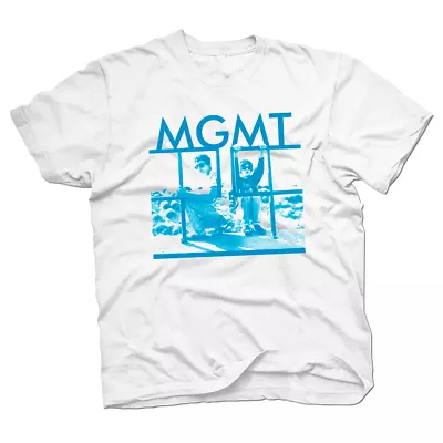 New Popular MGMT Band White T-Shirt Cotton All Size Unisex RM313 • $20.99