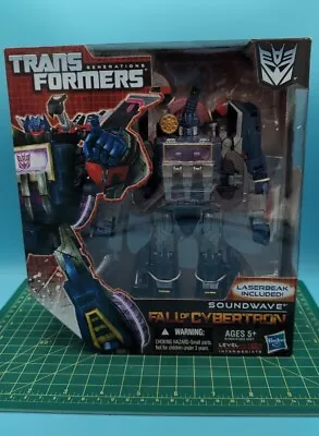 Hasbro Transformers Generations Fall Of Cybertron Soundwave W/Laserbeak New • $20