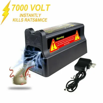 Electronic Mouse Trap Mice Rat Killer Victor Pest Control Electric Rodent Zapper • $38.99