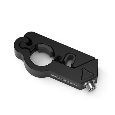 $35 • Buy Black Handlebar Helmet Lock Fixed Anti-theft Security Accessories Aluminum Alloy