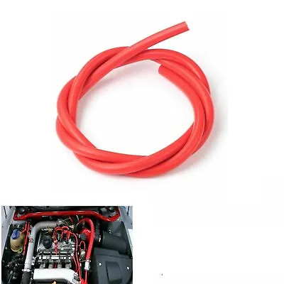 $2.53 • Buy 10 Mm 3/8   Vacuum Silicone Hose Racing Line Pipe Tube 1 Foot 0.3 Meter Red