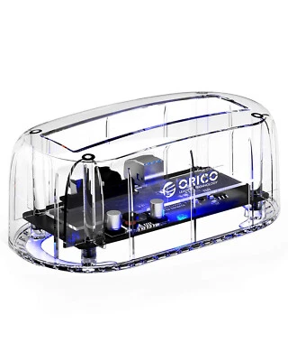 £23.95 • Buy ORICO 2.5/3.5 Inch Hard Drive Docking Station USB 3.0 External SATA SSD HDD Dock