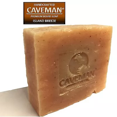 Original Handcrafted Beard And Body Soap By Caveman® (Island Breeze) • £10.56