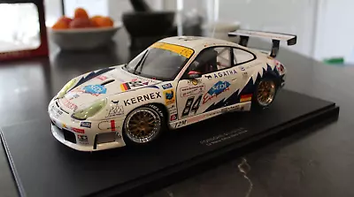 Autoart 1/18 - 80379 Porsche 911 Gt3a Le Mans 24h 2003 T2m Ickx Bourdais • $99.99