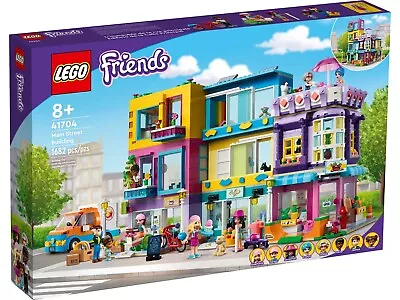 LEGO FRIENDS: Main Street Building (41704).  Retired Product | New And Sealed| • $199