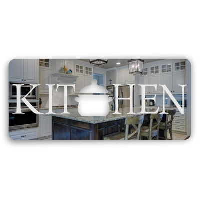£6.56 • Buy Kitchen Cooking Pot Acrylic Mirrored Door Sign