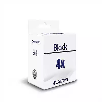 4x Eurotone Eco Cartridge T7891 Black Alternative For Epson Workforce WF-5190-DW • $219.38