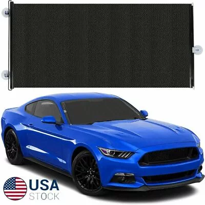 Front Car Retractable Windshield Sun Shade Visor SUV Window Folding Block Cover • $10.99