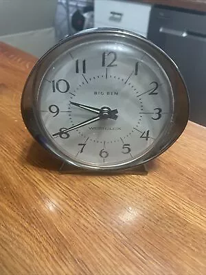 Vintage Westclox Big Ben Alarm Clock 5 Inch Manual Wind. • $3