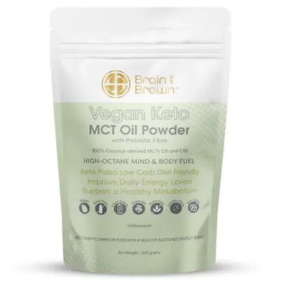 Vegan Keto MCT Oil Powder With Prebiotic Fibre • $44.95