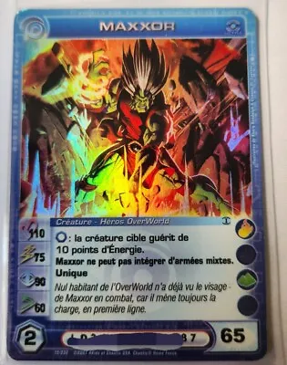 Chaotic Card : Maxxor GRAIL CARD 5/5 MAX STATS💎 First Edition Dawn Of Perim Fr • $7285.97