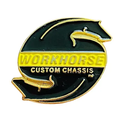 Workhorse Custom Chassis Lapel Hat Pin Badge Union City IN Indiana 741 • $8.99