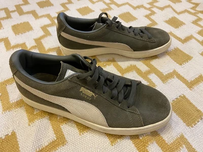 $19 • Buy Olive Green Puma Suede Shoes -  EU 40.5  AU 9.5 - 10