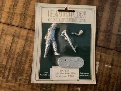 $6 • Buy Barton Miniatures LTD US Marine M16 Vietnam 1968